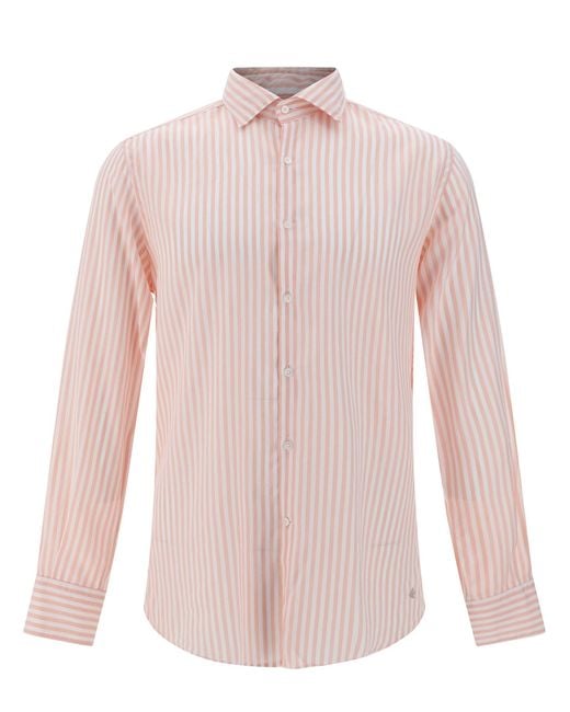 Brooksfield Pink Shirt for men