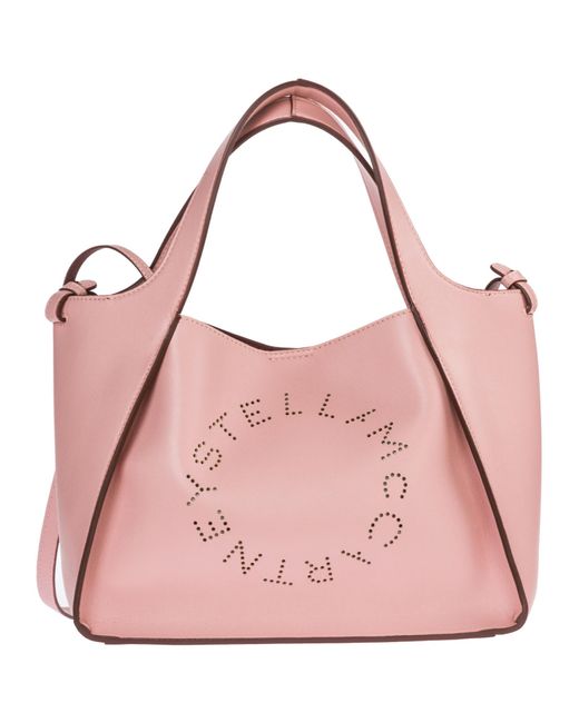 Stella McCartney Pink Women's Handbag Tote Shopping Bag Purse Stella Logo