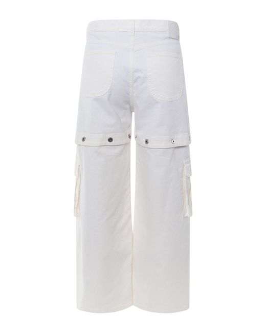 Pantaloni di Off-White c/o Virgil Abloh in White da Uomo
