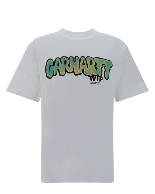 Carhartt Gray S/s Drip T-shirt for men