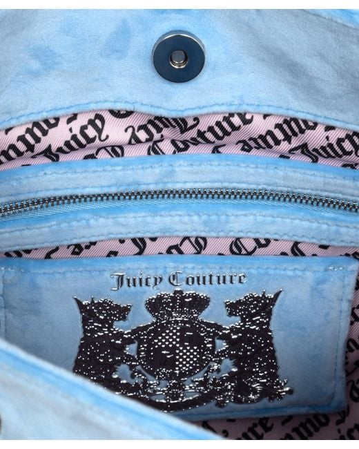Juicy Couture Blue Kimberly Tall Tote Bag