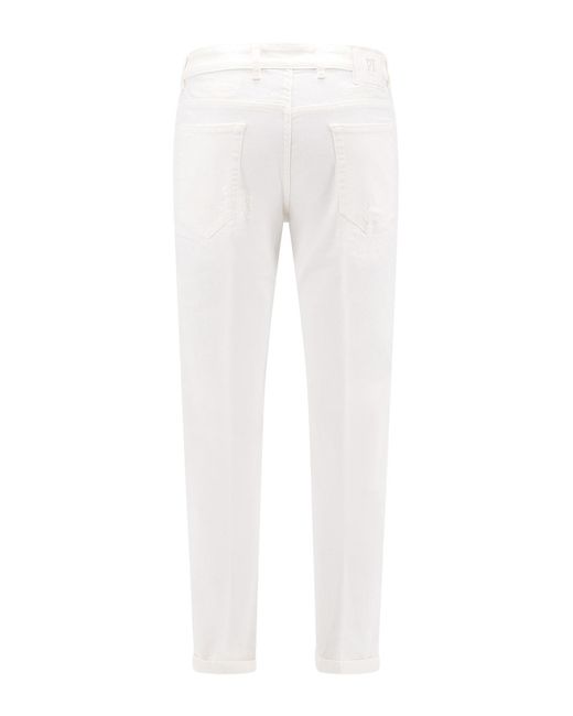 PT Torino White Trousers for men