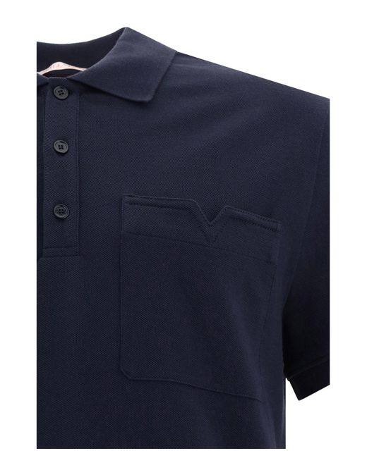 Valentino Blue Polo Shirt for men