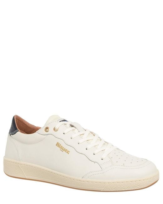 Blauer White Murray Sneakers for men