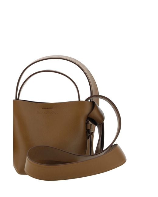 Acne Brown Musubi Handbag