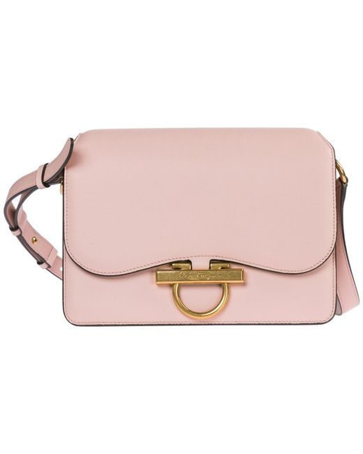 Ferragamo Pink 'joanne' Shoulder Bag
