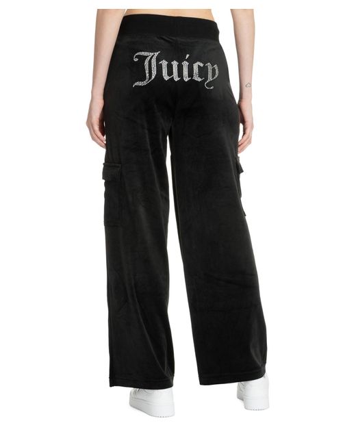 Juicy Couture Black Audree Cargo Trousers