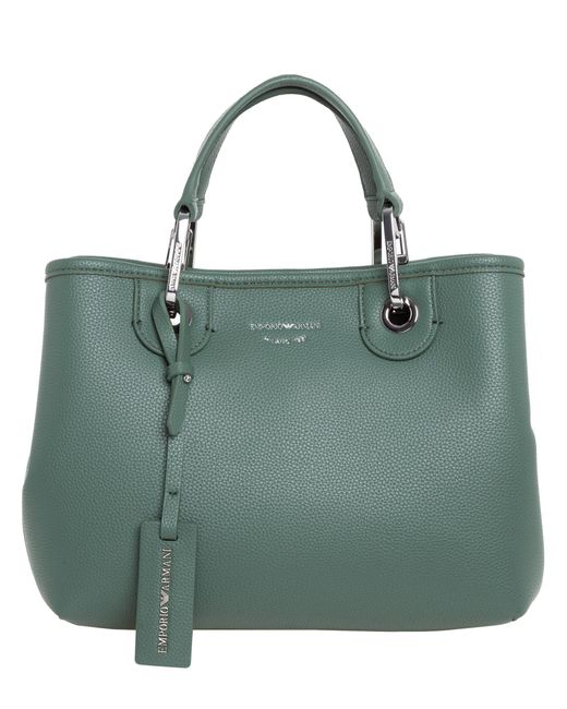 Emporio Armani Myea Handbag in Green | Lyst