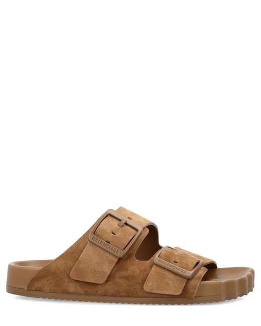 Balenciaga Brown Sunday Sandals