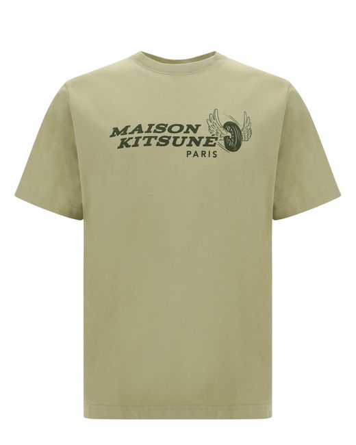 Maison Kitsuné Green T-shirt for men