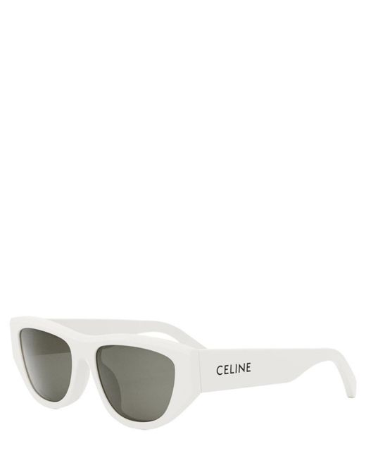 Céline White Sunglasses Cl40278u