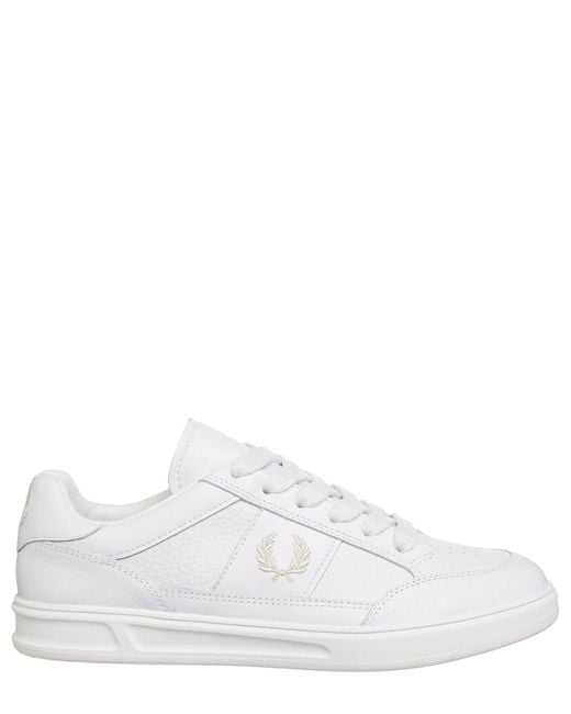 Fred Perry White B440 Sneakers for men