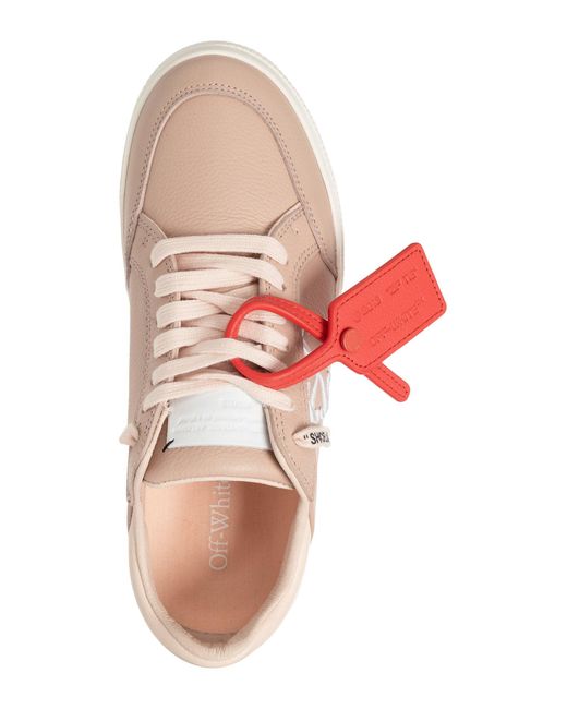 Sneakers vulcanized new low di Off-White c/o Virgil Abloh in Pink