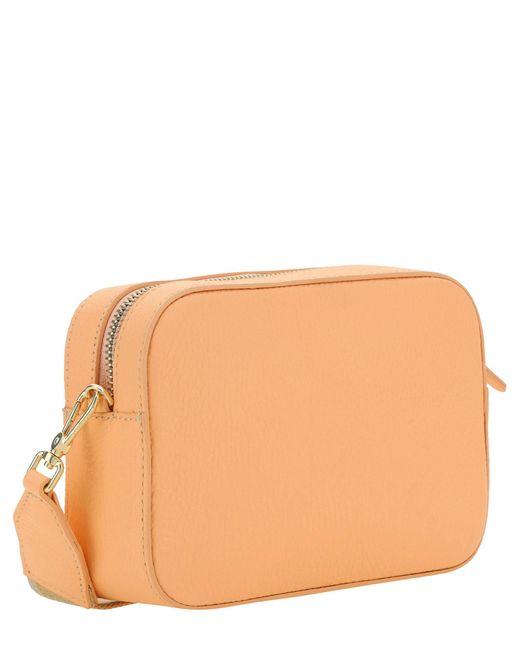 Coccinelle Orange Tebe Shoulder Bag