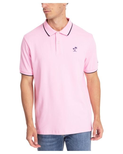 Mc2 Saint Barth Red Beverly Hills Polo Shirt for men
