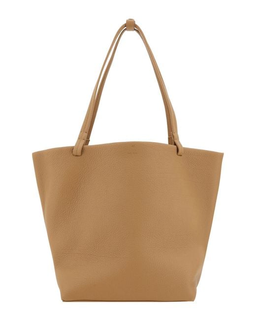 The Row Brown Park Tote Bag