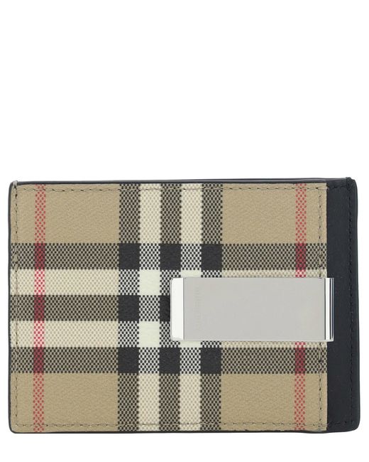 Burberry Natural Check Archivio Wallet for men