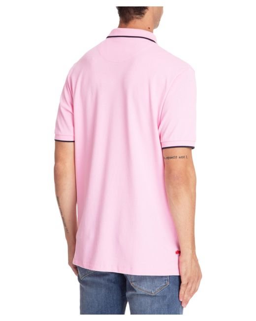Mc2 Saint Barth Red Beverly Hills Polo Shirt for men