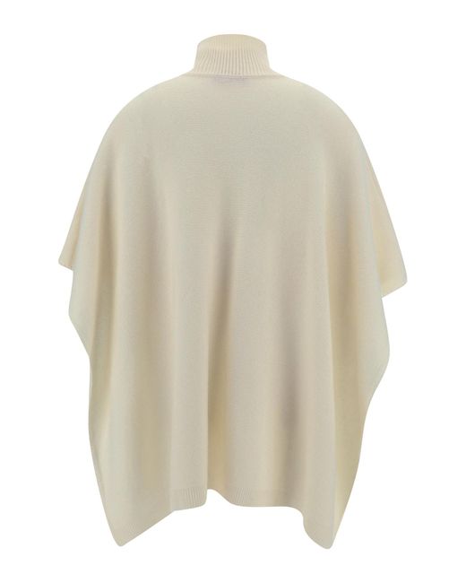 Valentino White Roll-neck Sweater