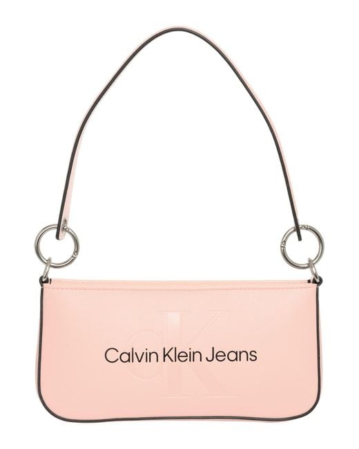 Borsa a spalla di Calvin Klein in Pink