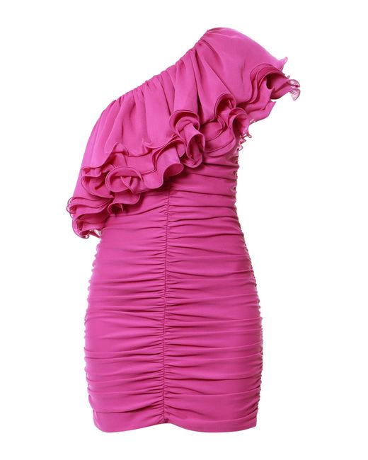 ROTATE BIRGER CHRISTENSEN Pink Mini Dress