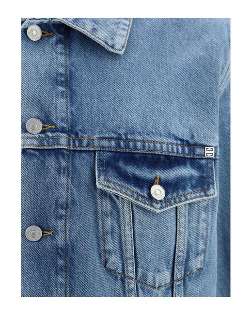 Giacca di jeans di Givenchy in Blue da Uomo