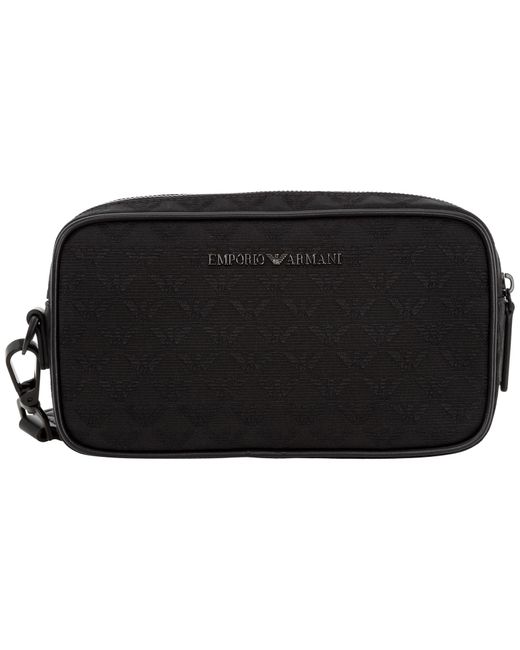 Emporio Armani Cotton Travel Toiletries Beauty Case Wash Bag Eagle