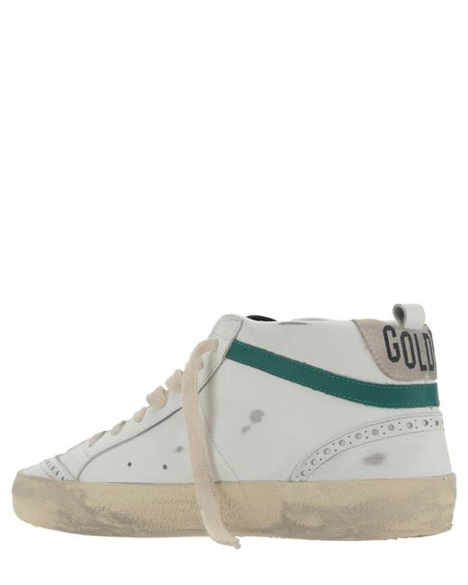 Sneakers alte mid star di Golden Goose Deluxe Brand in Multicolor da Uomo