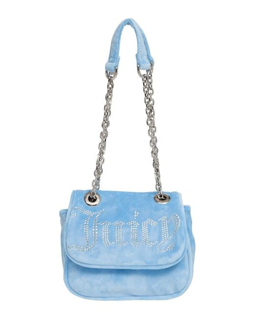 Juicy Couture Blue Kimberly Small Shoulder Bag
