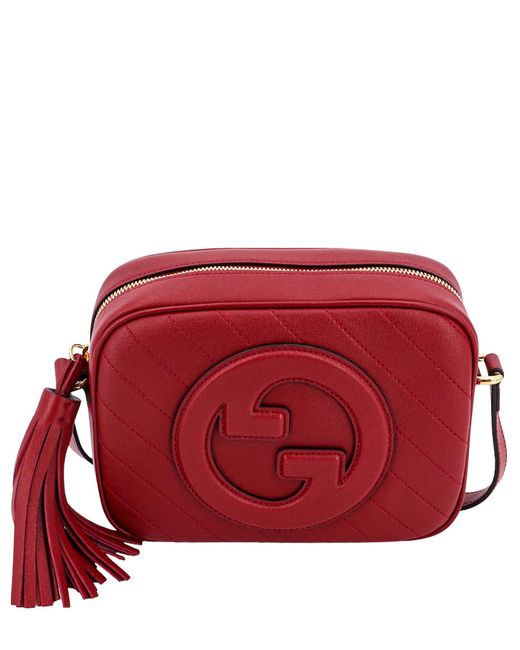 Gucci Red Blondie Shoulder Bag