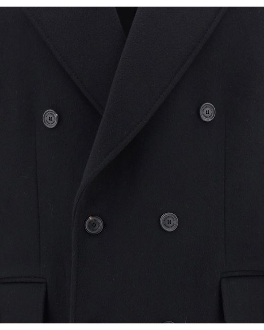 Balenciaga Black Oversize Coat for men