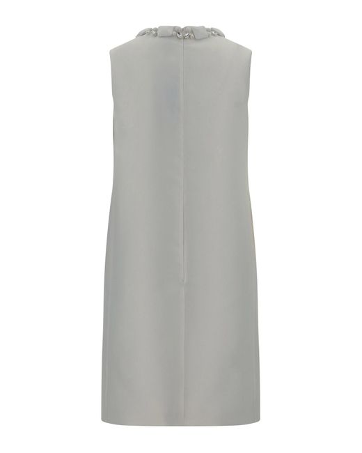 Versace Gray Mini Dress