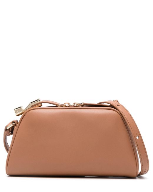 Furla Brown Goccia Shoulder Bag