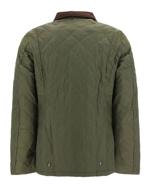 Barbour Green Giacca Heritage Liddesdale for men