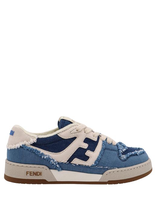 Fendi Blue Match Sneakers