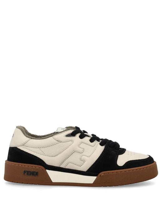 Fendi Brown Match Sneakers