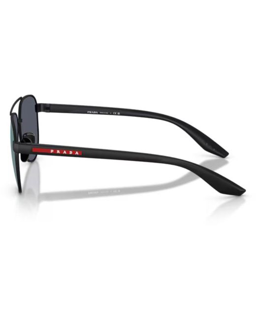 Prada Linea Rossa Blue Sunglasses A52s Sole for men