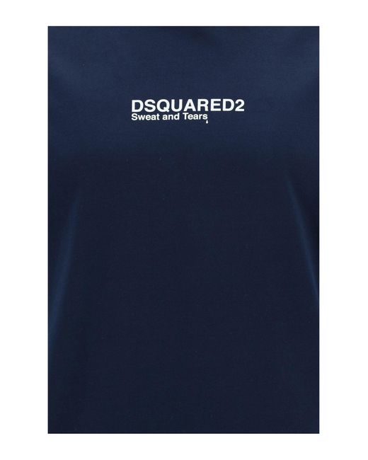 T-shirt di DSquared² in Blue da Uomo