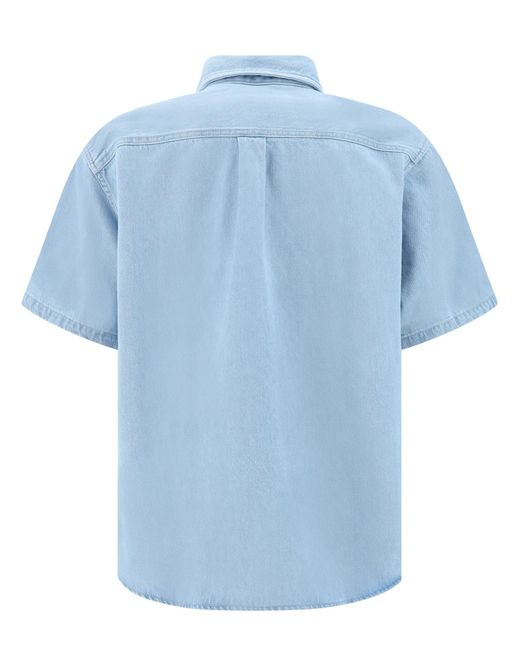 Camicia maniche corte ody di Carhartt in Blue da Uomo