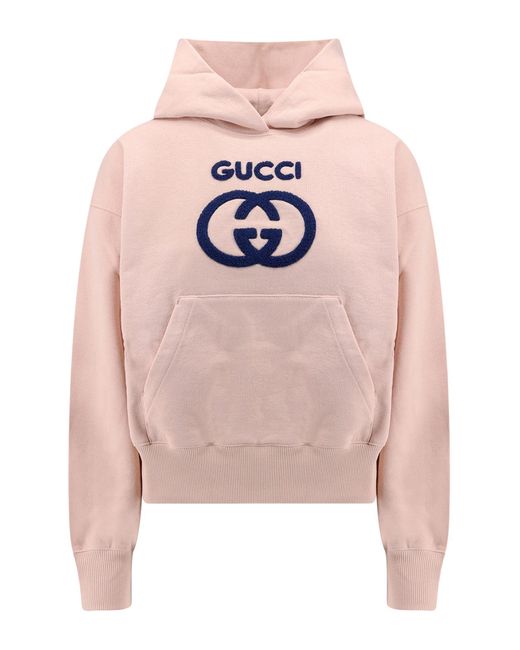 Gucci Pink GG Marmont Hoodie