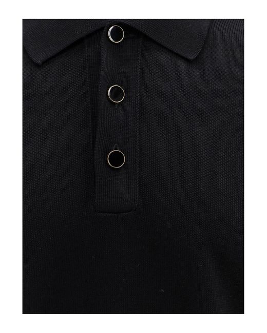 Lardini Black Polo Shirt for men