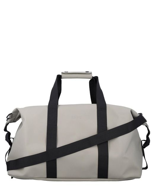 Rains Black Hilo Weekend Duffle Bag for men