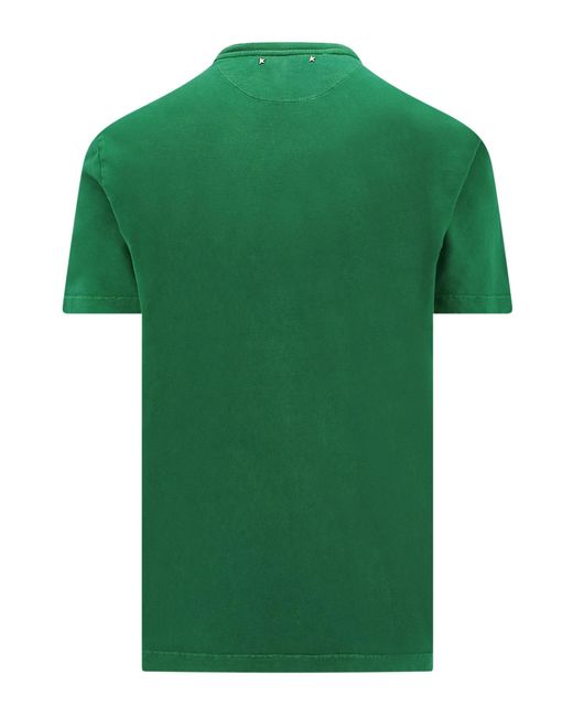 Golden Goose Deluxe Brand Green T-shirt for men