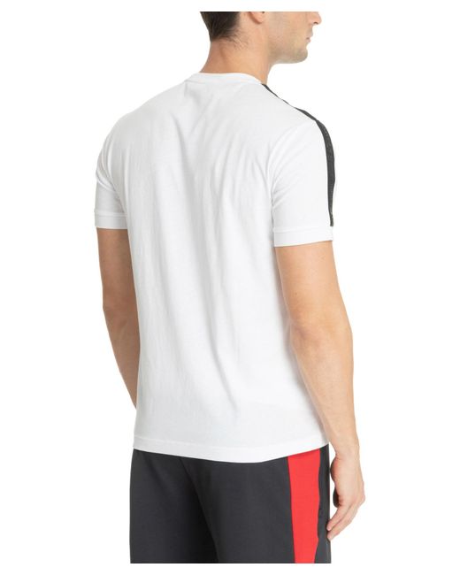 T-shirt di EA7 in White da Uomo