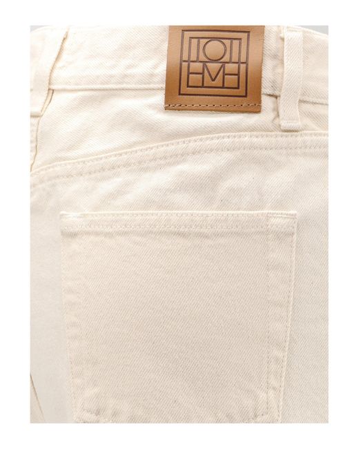 Jeans di Totême  in White