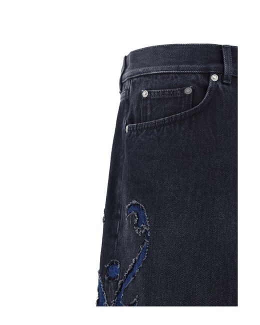 Jeans di Off-White c/o Virgil Abloh in Blue da Uomo