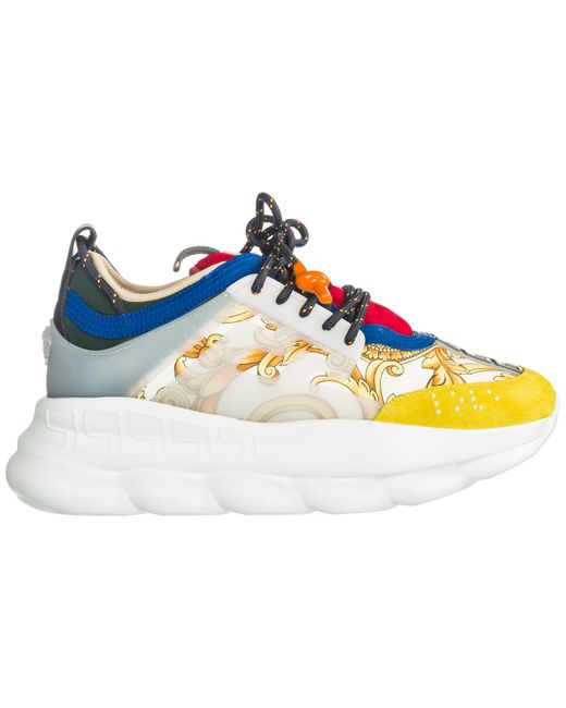 Versace chain reaction sneakers mens sale