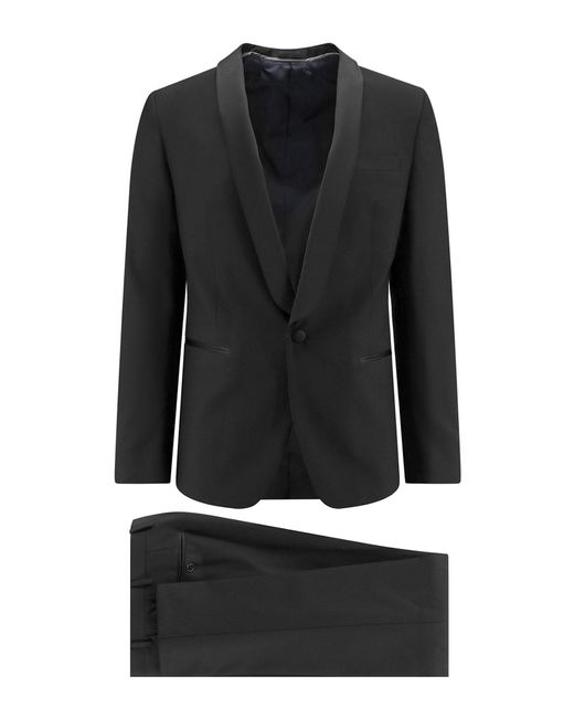 Corneliani Black Tuxedo Suit for men