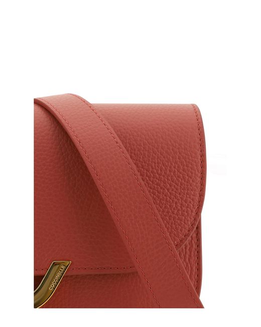 Coccinelle Red Dew Crossbody Bag
