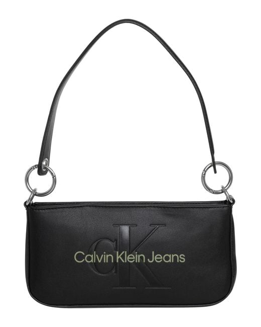 Borsa a spalla di Calvin Klein in Black